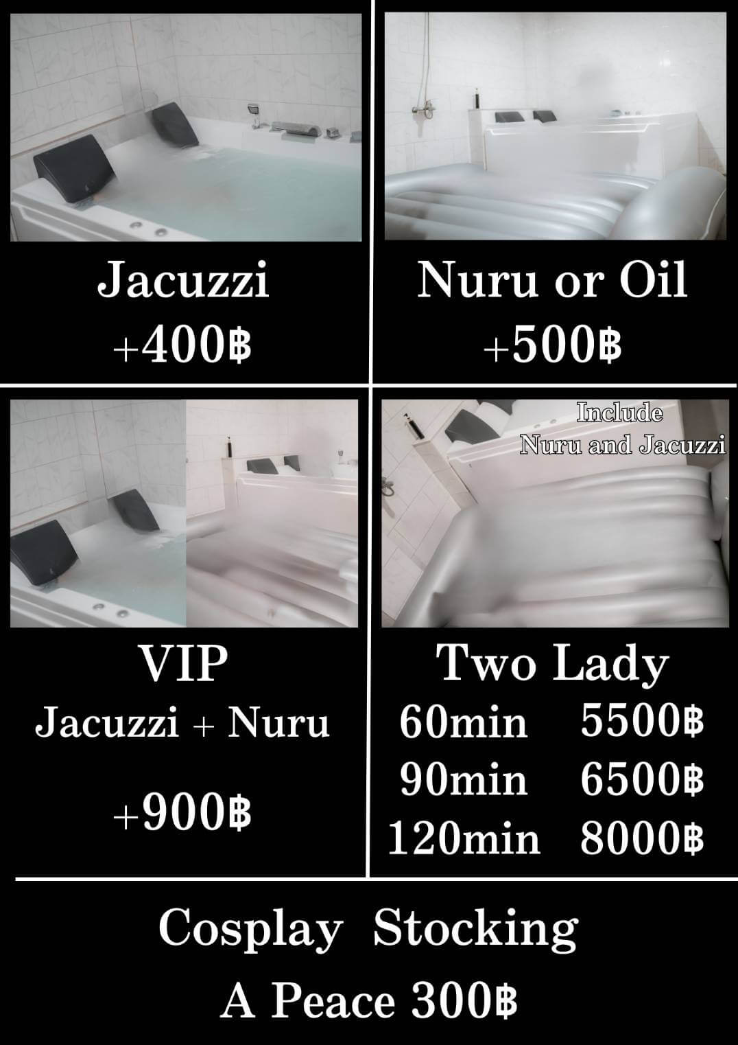 aurora bangkok massage 33 menu